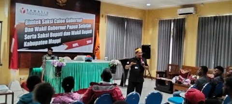 bintek saksi calon bupati